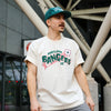 Official League x Portland Bangers Logo Cream Block T-Shirt